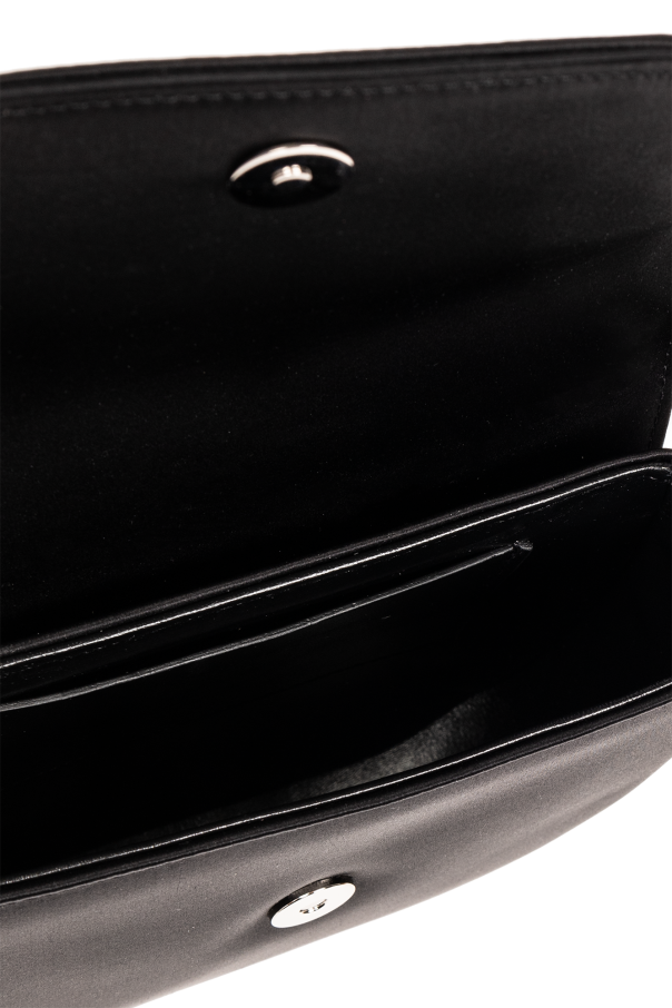 SchaferandweinerShops Japan - Black Satin handbag Casadei